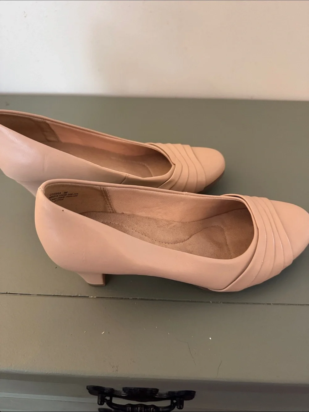 Soft Nude Pink Low Heel Kim Rogers Pumps